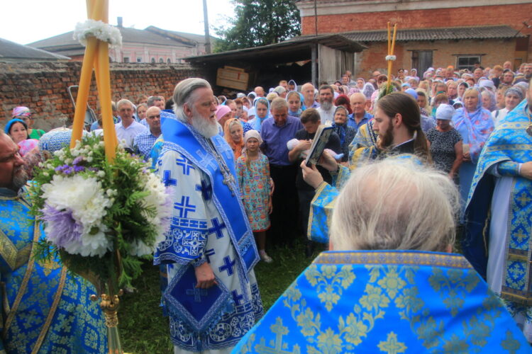 Престольный праздник Успения Пресвятой Богородицы.